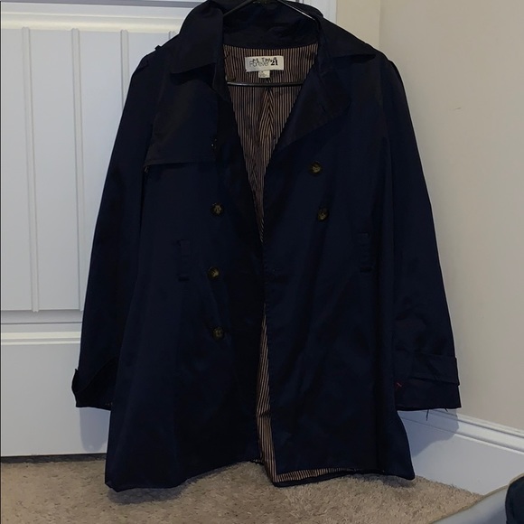 Navy Blue Peacoat - Picture 1 of 1